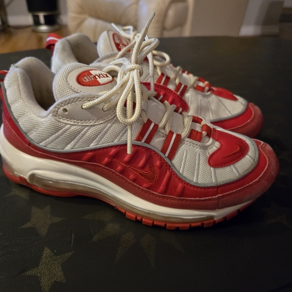 NIKE Airmax 98 University Red - Picture 1 of 13